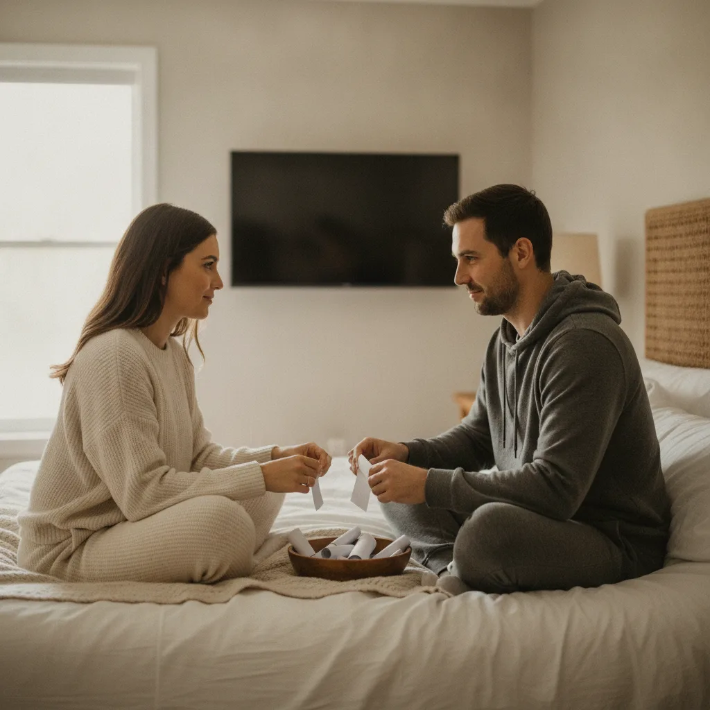 jeu de couple en chambre