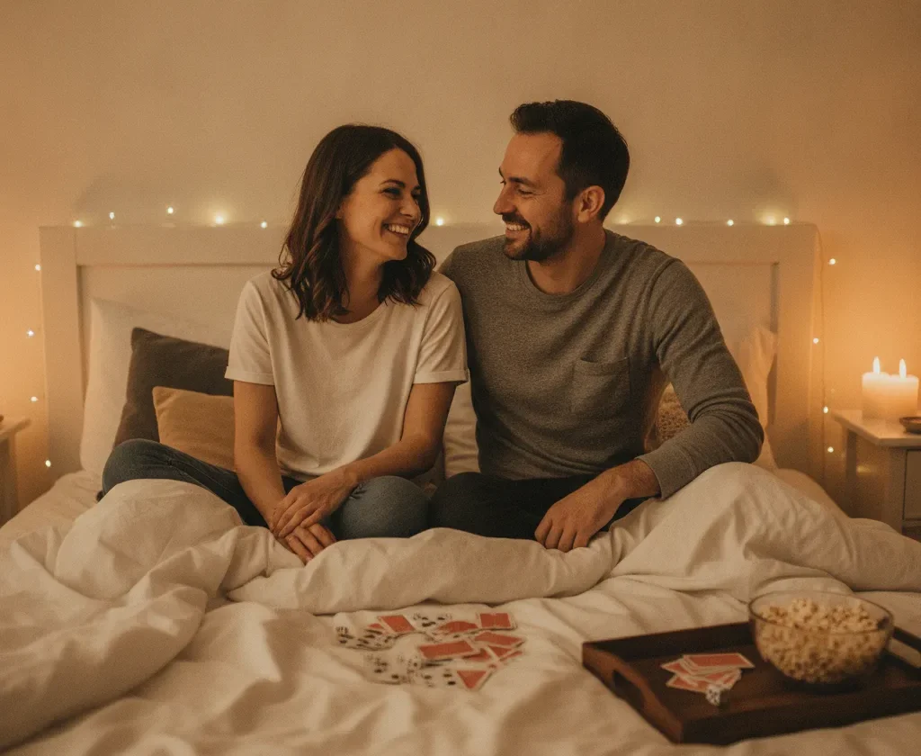 Jeu de couple en chambre, 12 idées pour une soirée à deux - jeu couple chambre